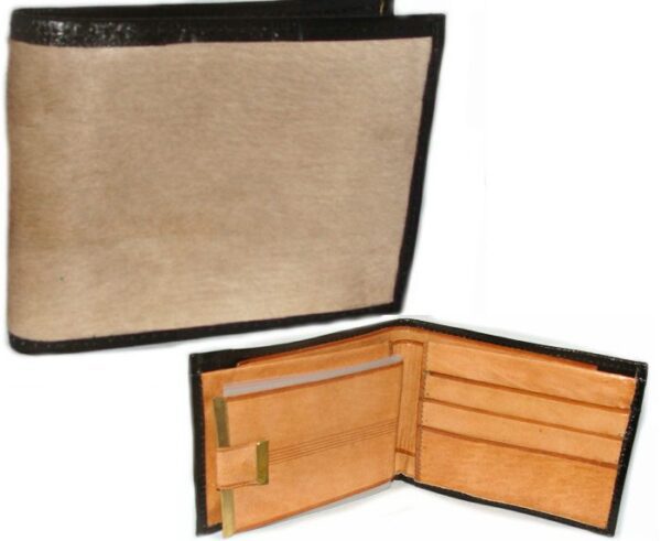 Hair on Hide Mens leather western wallet - Hair on Hide Mens leather western wallet - Hair on Hide Mens leather western wallet - croco.