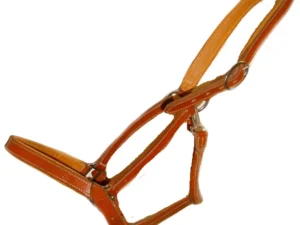 Extra Large Padded Leather Horse Halter