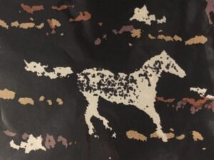 USA Made Horse Silk Western Scarf