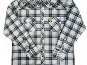 mens western plaid shirt