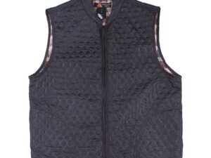 Fleecy plaid Button In Liner Vest for Kakadu brand jackets