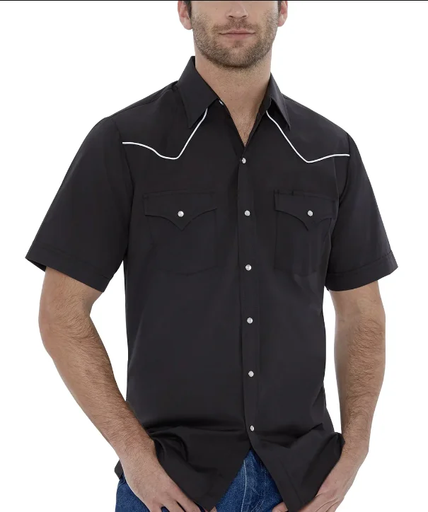 Mens Short Sleeve Western Shirts Archives • The Wild Cowboy