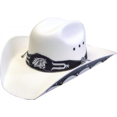 <div class="qsc-html-content"> <p><strong>Kids Silverton Straw Horse Patch Cowboy Hat</strong></p> <ul> <li>Crown Style: Silverton</li> <li>Crown Size: 3 3/4"</li> <li>Brim Size: 3 1/2"</li> <li>Hat Band: Horse Patch</li> <li>ONE SIZE FITS MOST </li> </ul> </div><strong>Condition:</strong> New •