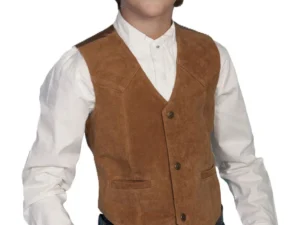 kids suede western vest