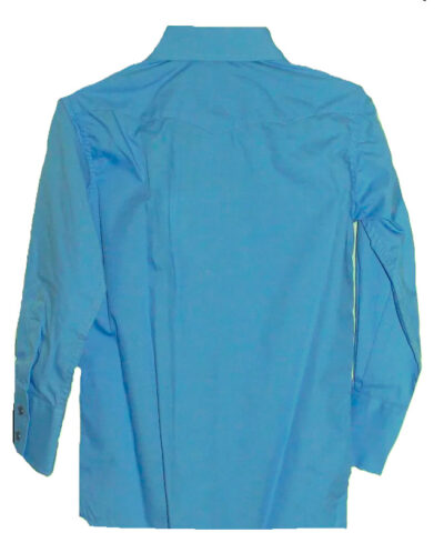 Women's Pearl Snap Turquoise western shirt