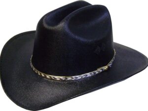 Black Summit Canvas Baby to Kids cattleman cowboy hat