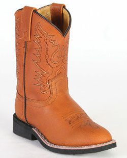Crepe sole Brown youth cowboy boots