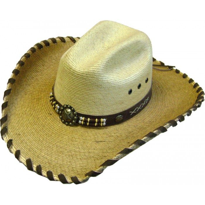 White Stitched Cowboy Hat, Accessories