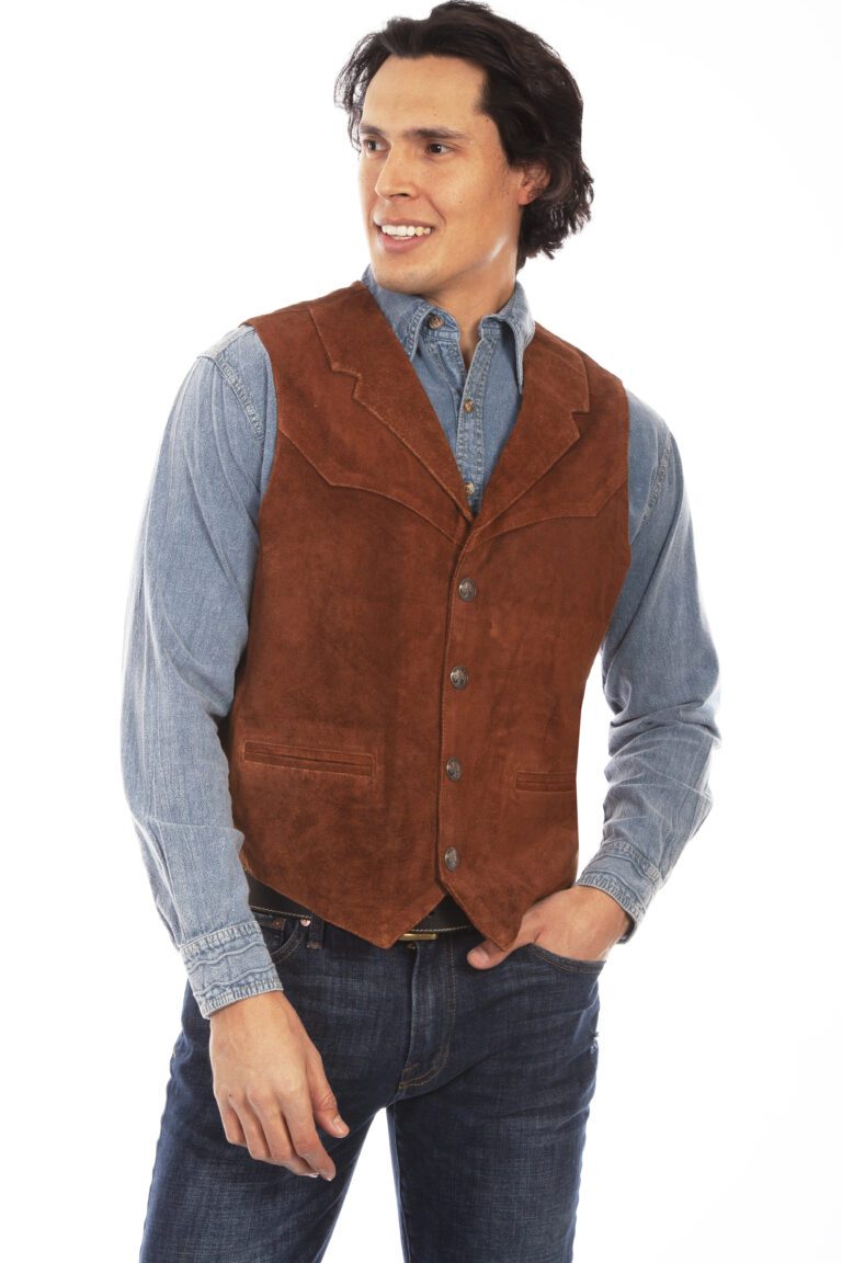 Men's Leather Western Vests Categories • Page 2 Of 2 • The Wild Cowboy