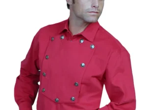 Mens Scully Engineer calvary bib shirt