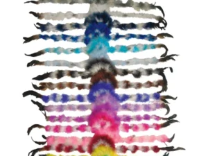 Natural Chicken Feather Cowboy Hat Bands