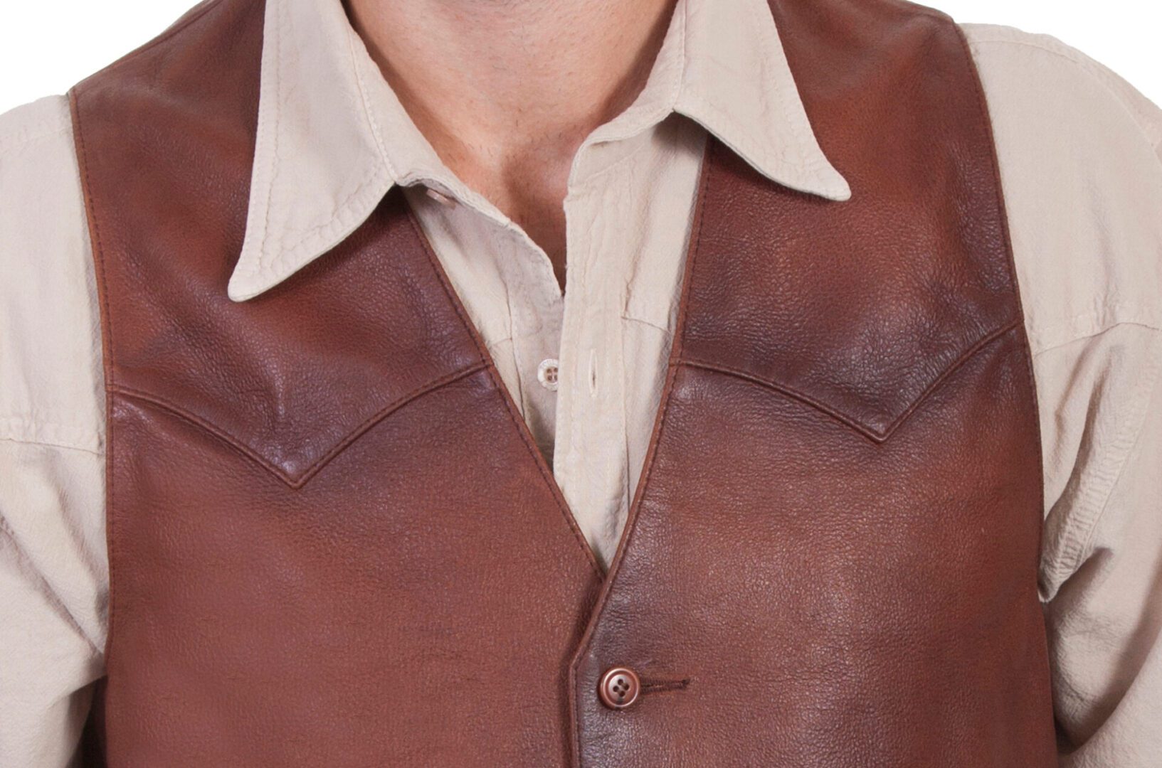 Men's Leather Western Vests Categories • The Wild Cowboy