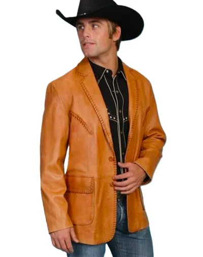 men's whipstitch western sport coat