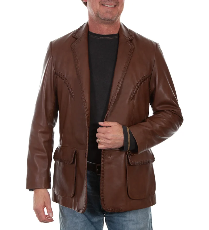 men's whipstitch western sport coat