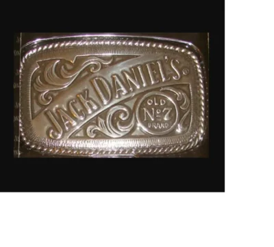 jack daniels buckle flask set