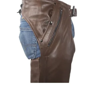 Biker Leather Chaps