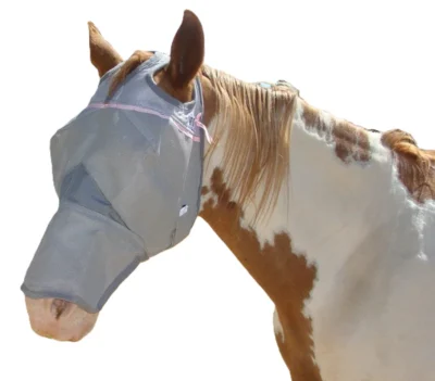 pink ribbon UV Rated Long fly mask