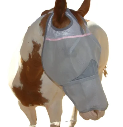 pink ribbon UV Rated Long fly mask