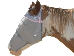 pink ribbon UV Rated Long fly mask