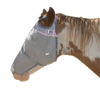 pink ribbon UV Rated Long fly mask