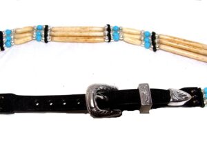 Group of 2 Bone and Bead Belt and Necklace