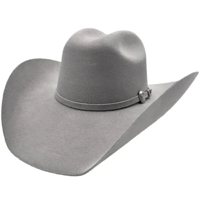 4x grey wool cowboy hat