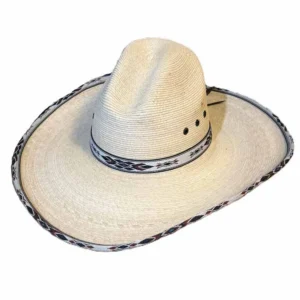 Gus Crown Cowboy Hat - Southwestern Tapestry - Guata Palm Straw