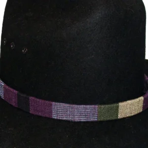 Tapestry Purple Southwestern Cowboy Hat Band.