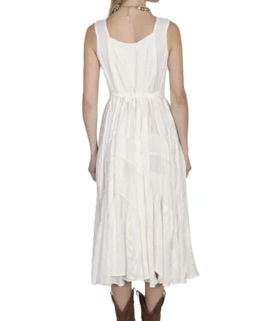 ivory strapless Country western dress for women