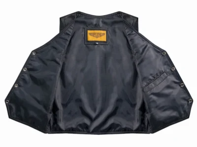 kids leather cowboy vest