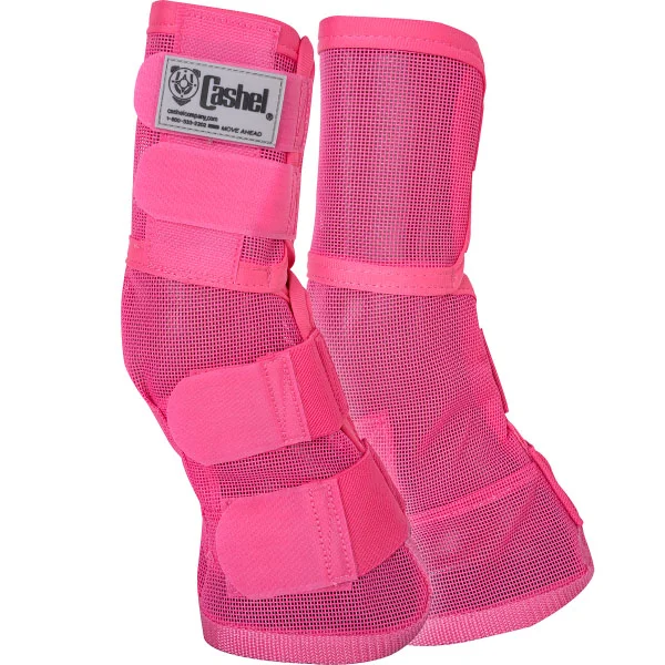 A pair of Pink Ribbon UV Rated Horse Leg Guards.