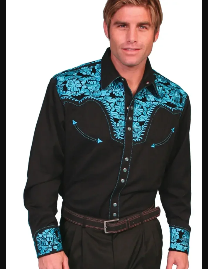 Mens Scully Western Shirt