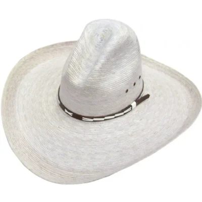 Adult Palma Verde Natural Straw Gus Crown 1000X Cowboy Hat <ul> <li>1000X Straw</li> <li>Crown 3 1/8" - 5 1/4"</li> <li>Brim Size: 4"</li> <li>6 5/8  - 7 5/8</li> </ul> •