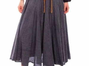 womens acid wash wrinkle skirt