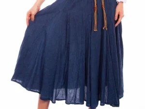 womens acid wash wrinkle skirt