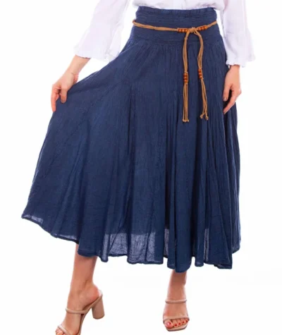 womens acid wash wrinkle skirt