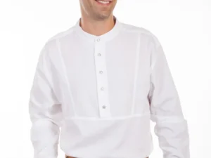 men's Classic style pullover shirt made of fine ribbed cotton