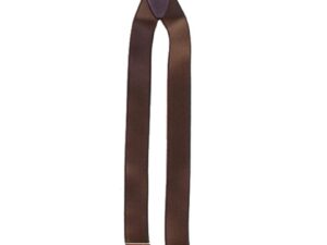 Scully Rangewear Brown French Satin Suspenders 1.5