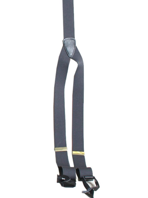 Scully Rangewear Charcoal Y Back Suspenders 1.5 Image