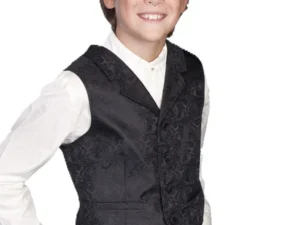 kids dress western vest