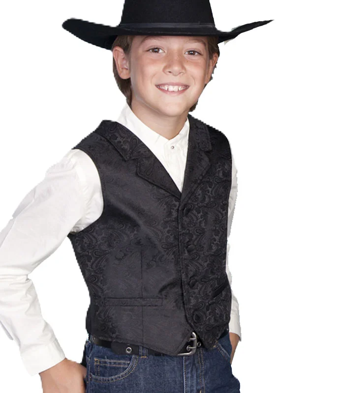 kids dress western vest