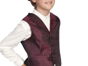 kids dress western vest