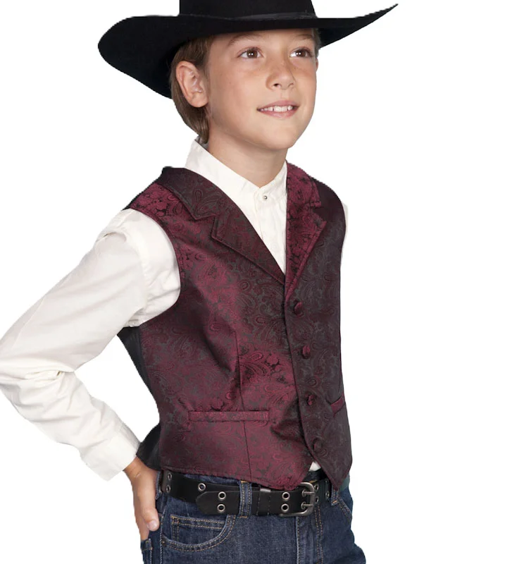 kids dress western vest