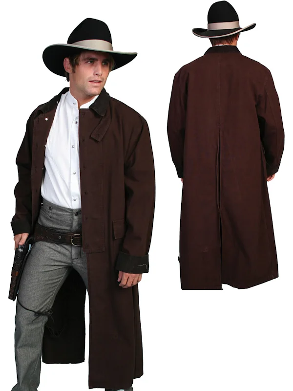 Scully Canvas Authentic Frontier western Duster