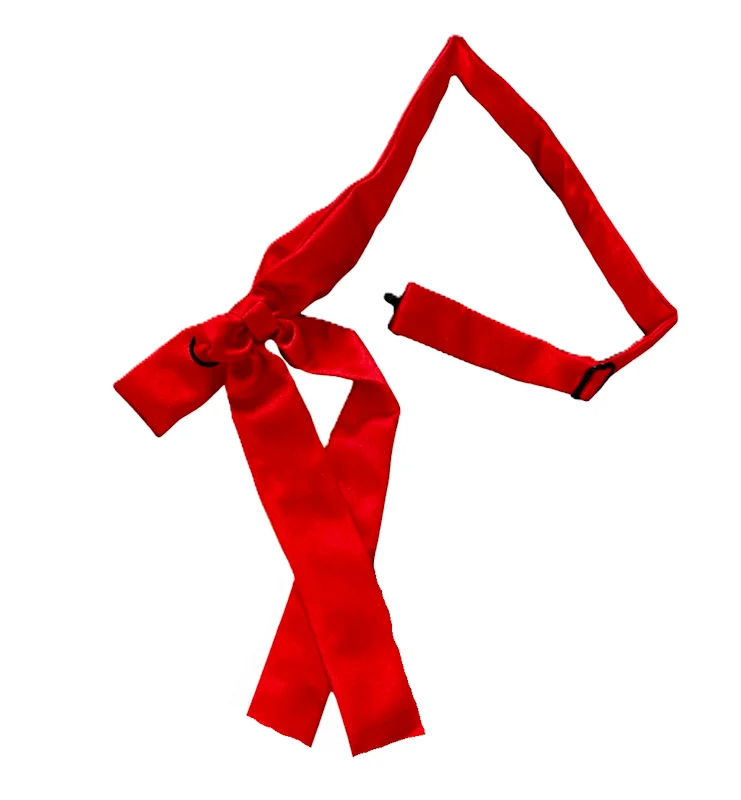 Scully Rangewear - 6.75" Red Kentucky Colonel Bow Tie - Adjustable 2 Scully Rangewear - 6.75" Red Kentucky Colonel Bow Tie - Adjustable