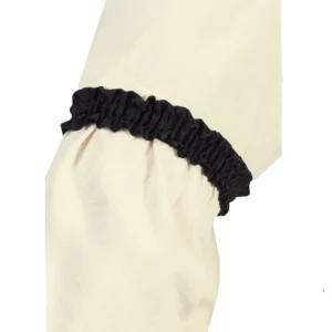 men's old west gambler shirt sleeve black garter