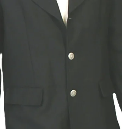 men's old west black frock coat