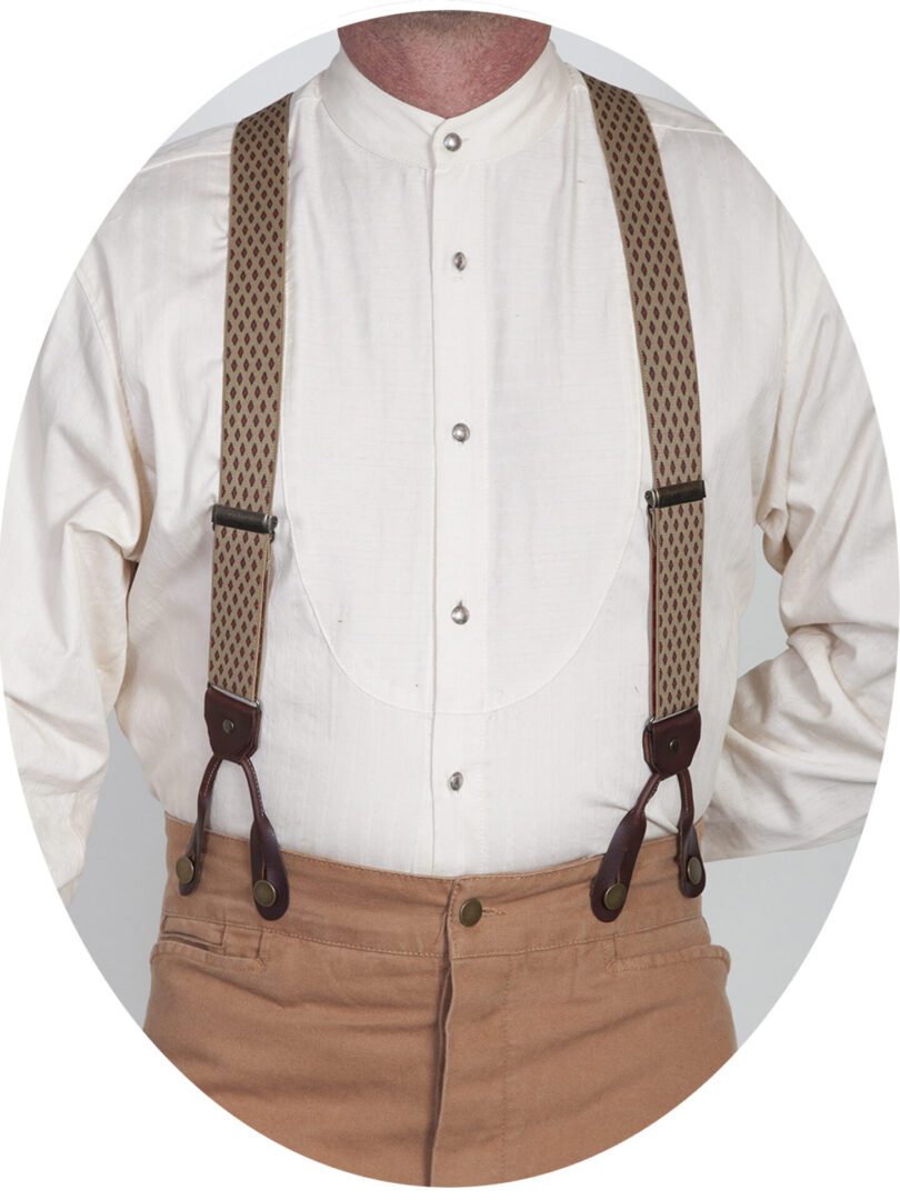 Wild Cowboy 1800s Suspenders Product Image