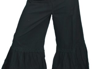 Scully Womens Solid Black Cotton Bloomers