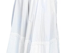 Scully Womens Prairie Cotton Petticoat White Skirt Image